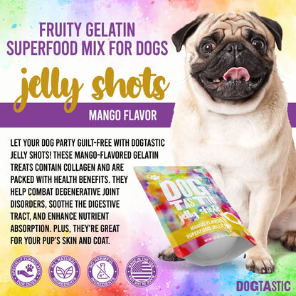 Dogtastic Jelly Shots - Mango Flavor
